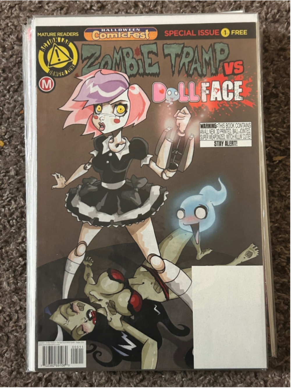 Zombie Tramp vs Dollface Halloween ComicFest Special Issue 1 Mature Readers